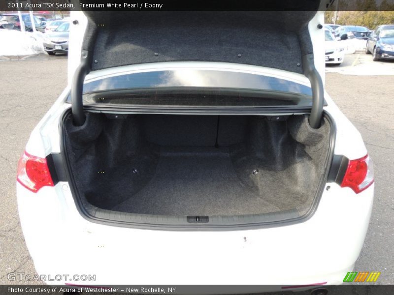 Premium White Pearl / Ebony 2011 Acura TSX Sedan