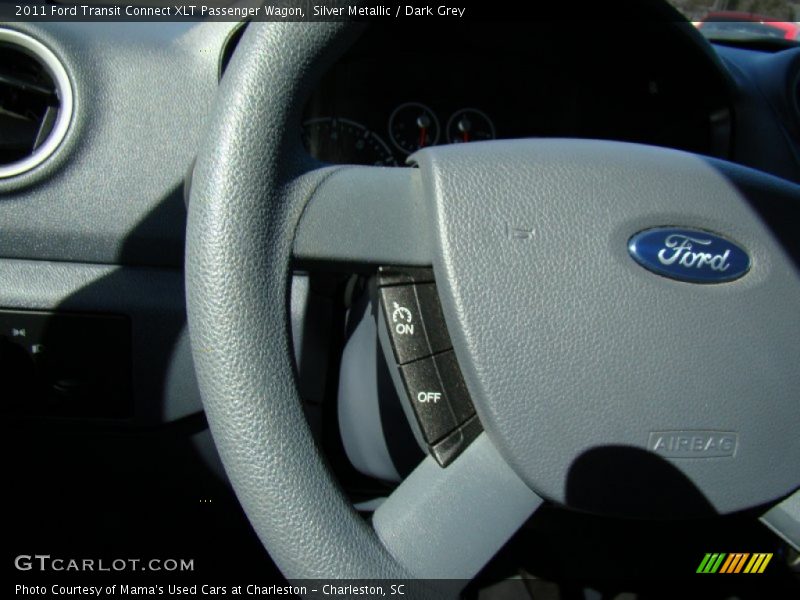 Silver Metallic / Dark Grey 2011 Ford Transit Connect XLT Passenger Wagon