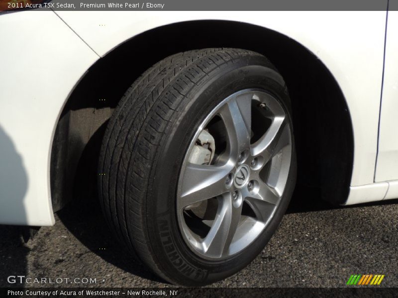 Premium White Pearl / Ebony 2011 Acura TSX Sedan