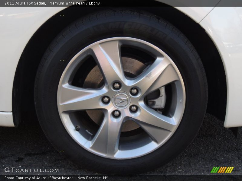 Premium White Pearl / Ebony 2011 Acura TSX Sedan