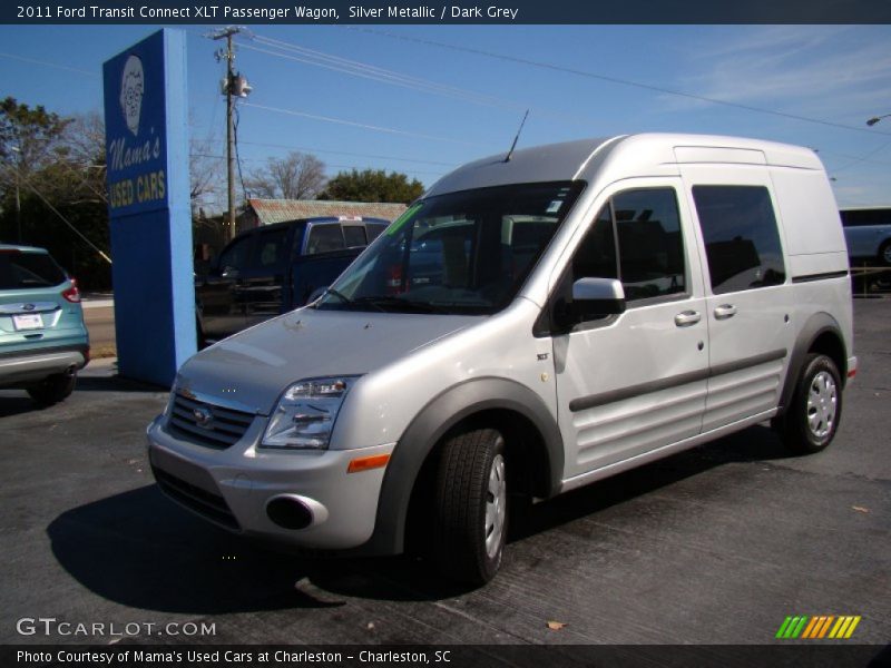 Silver Metallic / Dark Grey 2011 Ford Transit Connect XLT Passenger Wagon