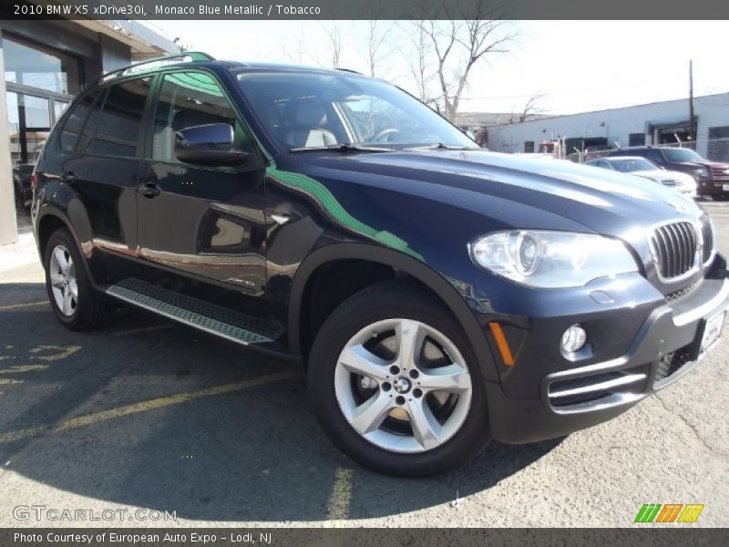 Monaco Blue Metallic / Tobacco 2010 BMW X5 xDrive30i