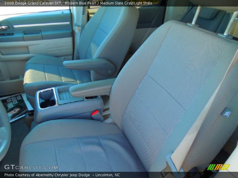 Modern Blue Pearl / Medium Slate Gray/Light Shale 2008 Dodge Grand Caravan SXT