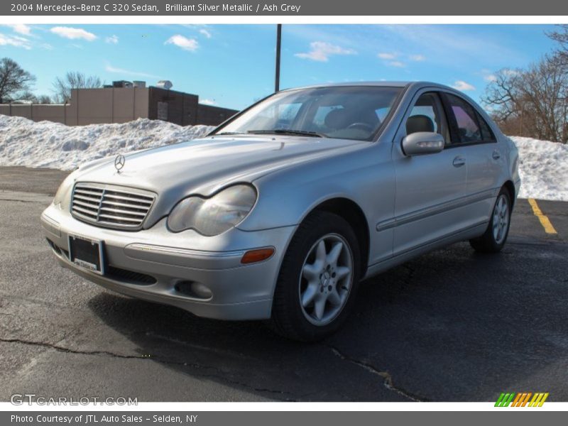 Brilliant Silver Metallic / Ash Grey 2004 Mercedes-Benz C 320 Sedan