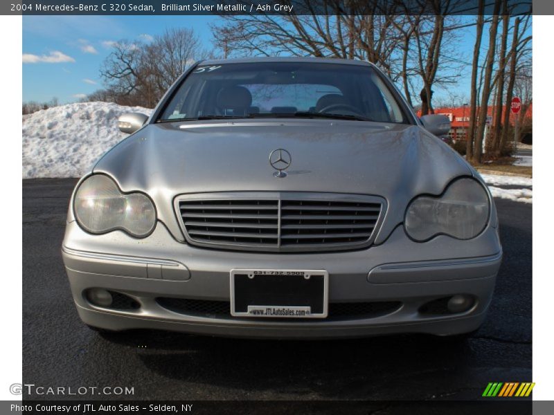 Brilliant Silver Metallic / Ash Grey 2004 Mercedes-Benz C 320 Sedan