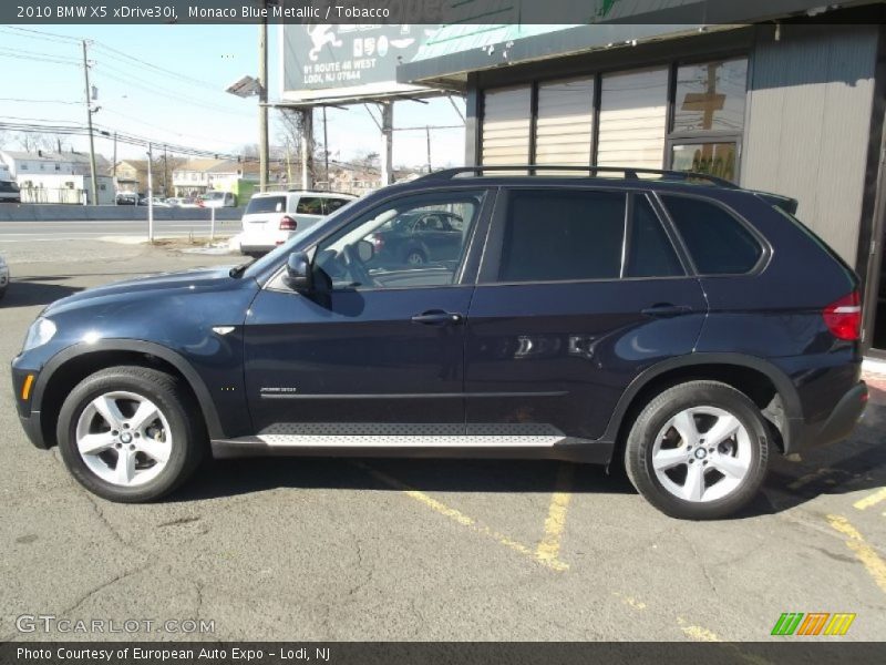 Monaco Blue Metallic / Tobacco 2010 BMW X5 xDrive30i