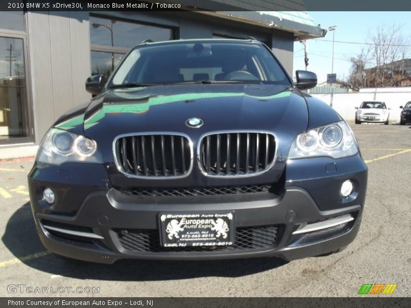 Monaco Blue Metallic / Tobacco 2010 BMW X5 xDrive30i