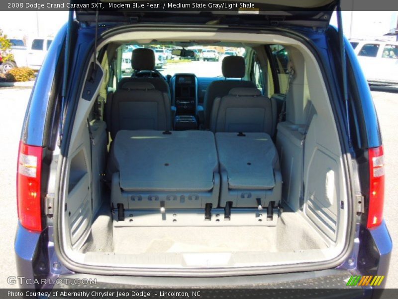 Modern Blue Pearl / Medium Slate Gray/Light Shale 2008 Dodge Grand Caravan SXT