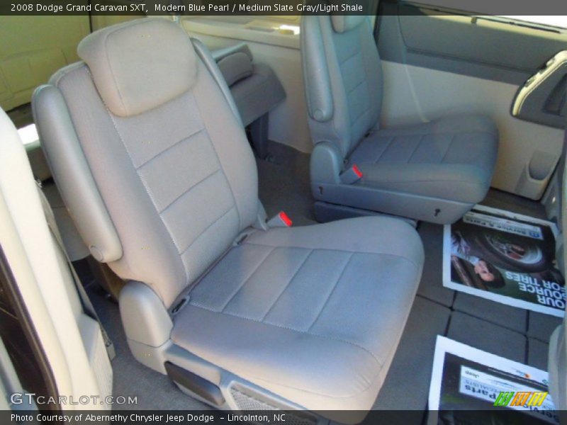 Modern Blue Pearl / Medium Slate Gray/Light Shale 2008 Dodge Grand Caravan SXT
