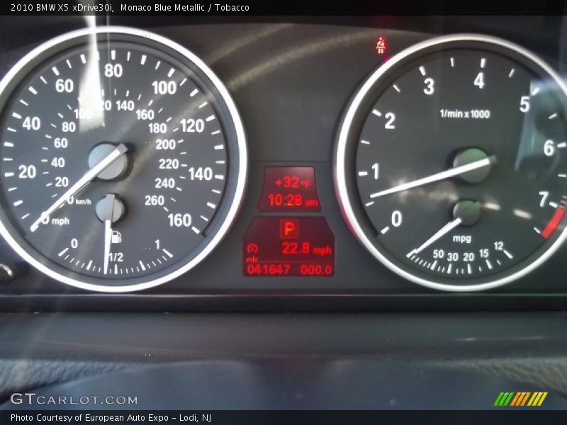 Monaco Blue Metallic / Tobacco 2010 BMW X5 xDrive30i