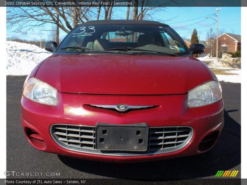  2002 Sebring GTC Convertible Inferno Red Pearl