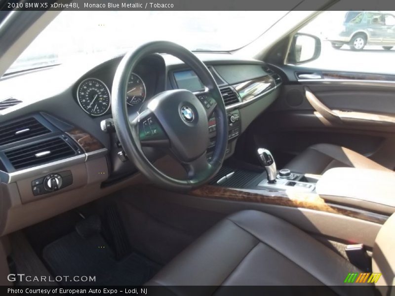 Monaco Blue Metallic / Tobacco 2010 BMW X5 xDrive48i