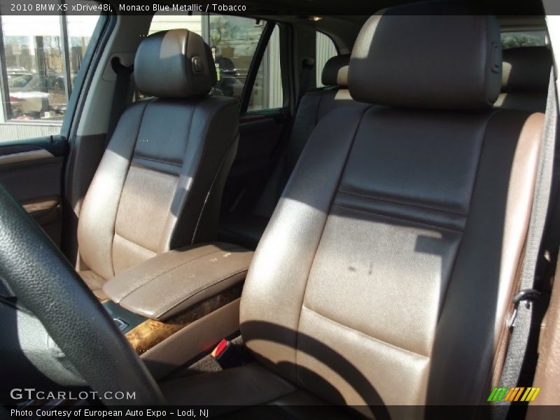 Monaco Blue Metallic / Tobacco 2010 BMW X5 xDrive48i