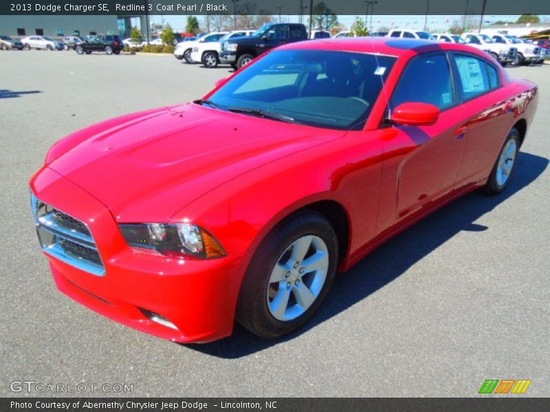 Redline 3 Coat Pearl / Black 2013 Dodge Charger SE