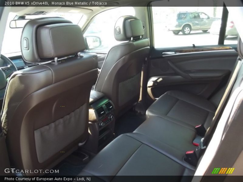 Monaco Blue Metallic / Tobacco 2010 BMW X5 xDrive48i