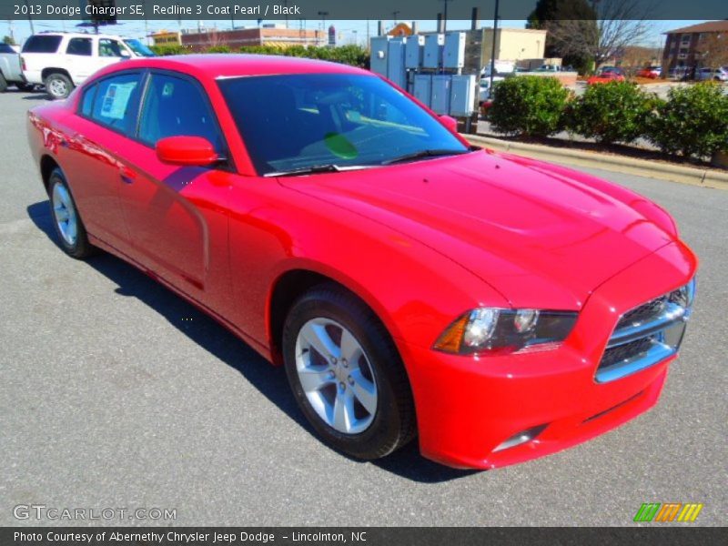 Redline 3 Coat Pearl / Black 2013 Dodge Charger SE
