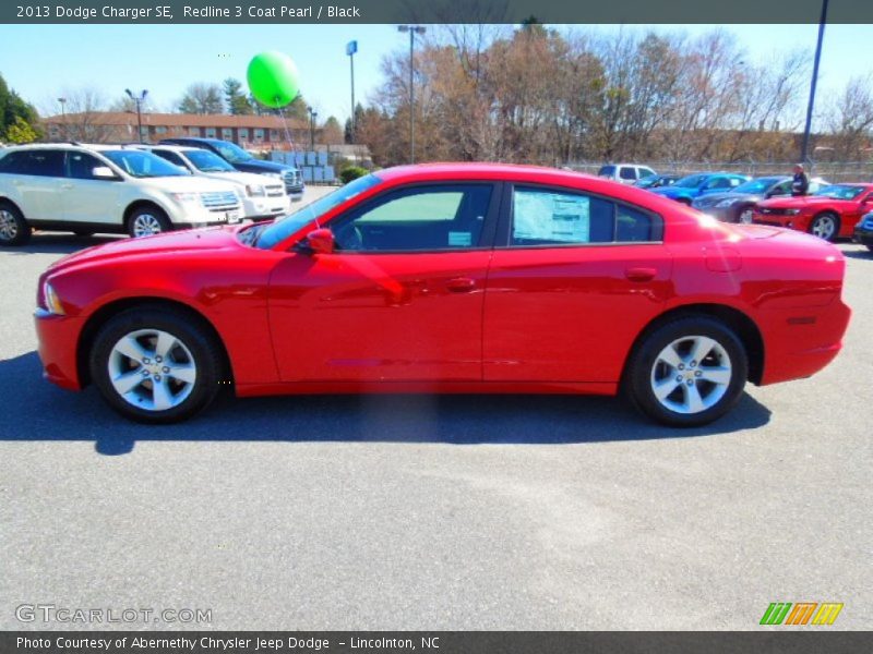 Redline 3 Coat Pearl / Black 2013 Dodge Charger SE