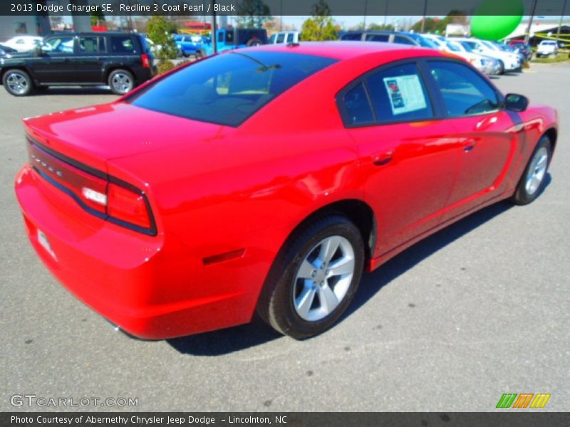 Redline 3 Coat Pearl / Black 2013 Dodge Charger SE