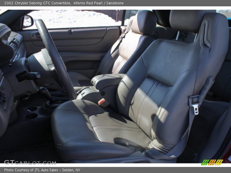 Inferno Red Pearl / Sandstone 2002 Chrysler Sebring GTC Convertible