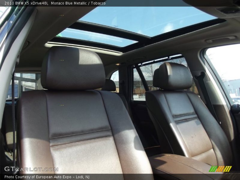 Monaco Blue Metallic / Tobacco 2010 BMW X5 xDrive48i