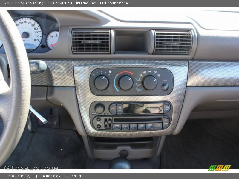 Controls of 2002 Sebring GTC Convertible