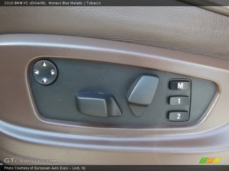 Monaco Blue Metallic / Tobacco 2010 BMW X5 xDrive48i