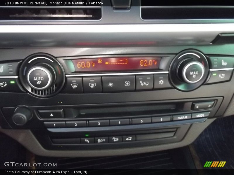Monaco Blue Metallic / Tobacco 2010 BMW X5 xDrive48i