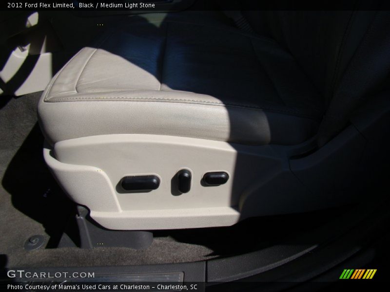 Black / Medium Light Stone 2012 Ford Flex Limited