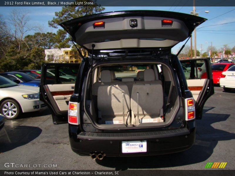 Black / Medium Light Stone 2012 Ford Flex Limited
