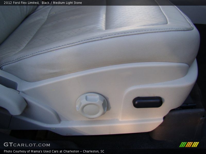 Black / Medium Light Stone 2012 Ford Flex Limited