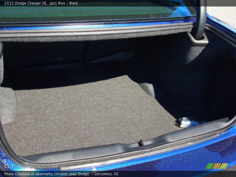 Jazz Blue / Black 2013 Dodge Charger SE