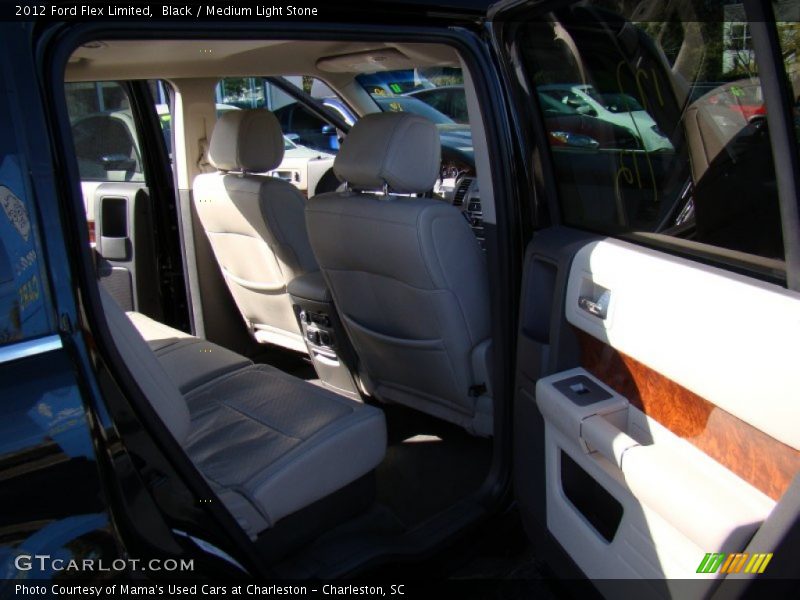 Black / Medium Light Stone 2012 Ford Flex Limited