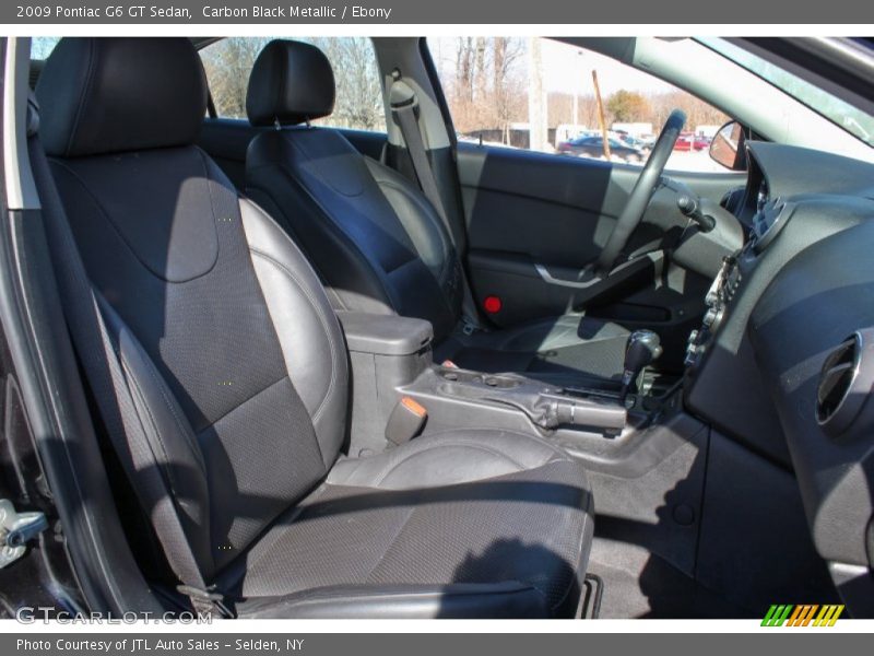 Carbon Black Metallic / Ebony 2009 Pontiac G6 GT Sedan