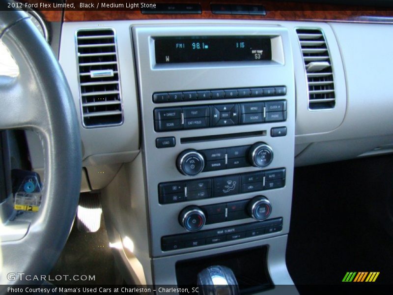 Black / Medium Light Stone 2012 Ford Flex Limited