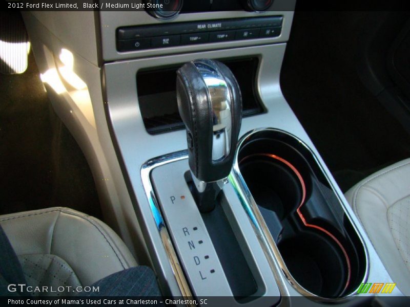 Black / Medium Light Stone 2012 Ford Flex Limited