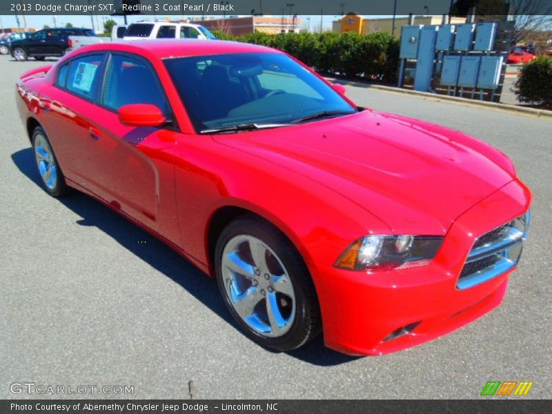 Redline 3 Coat Pearl / Black 2013 Dodge Charger SXT