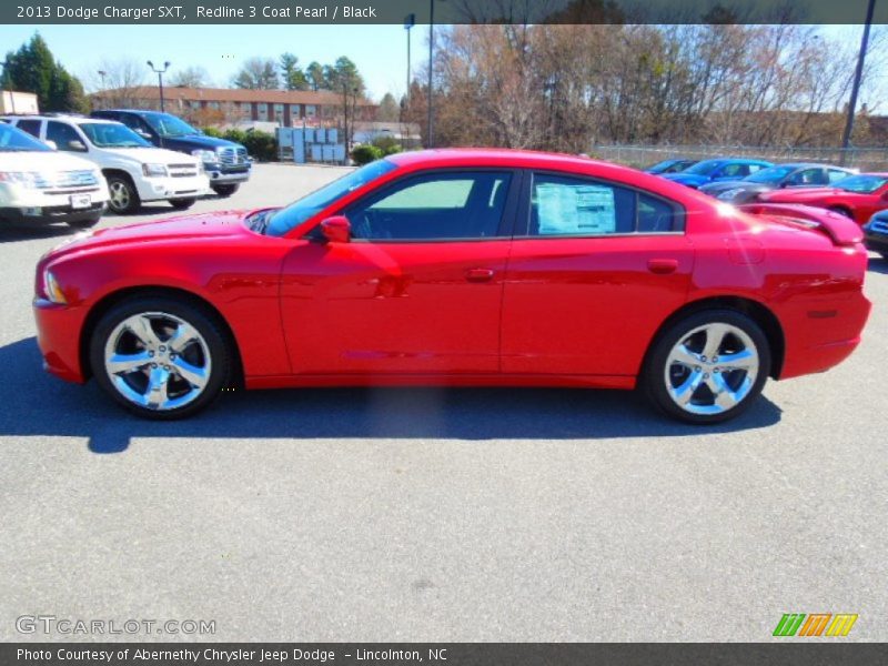 Redline 3 Coat Pearl / Black 2013 Dodge Charger SXT