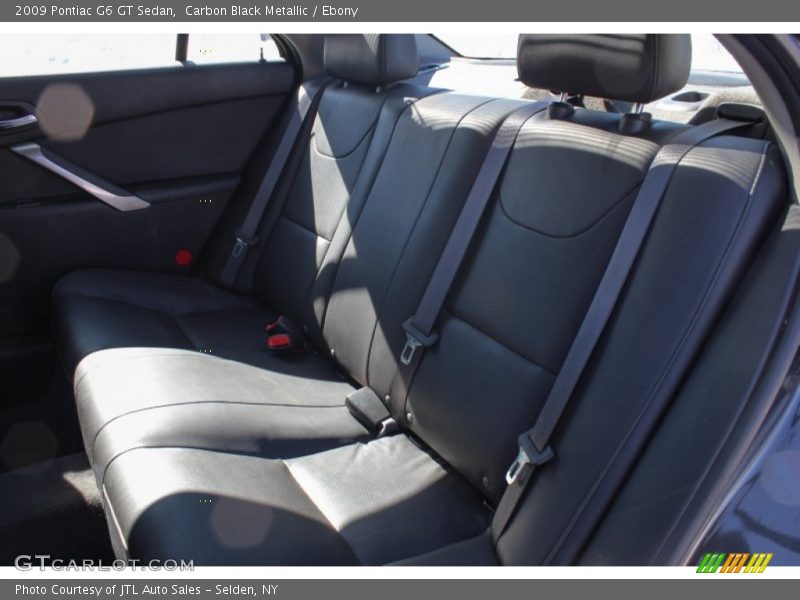 Carbon Black Metallic / Ebony 2009 Pontiac G6 GT Sedan