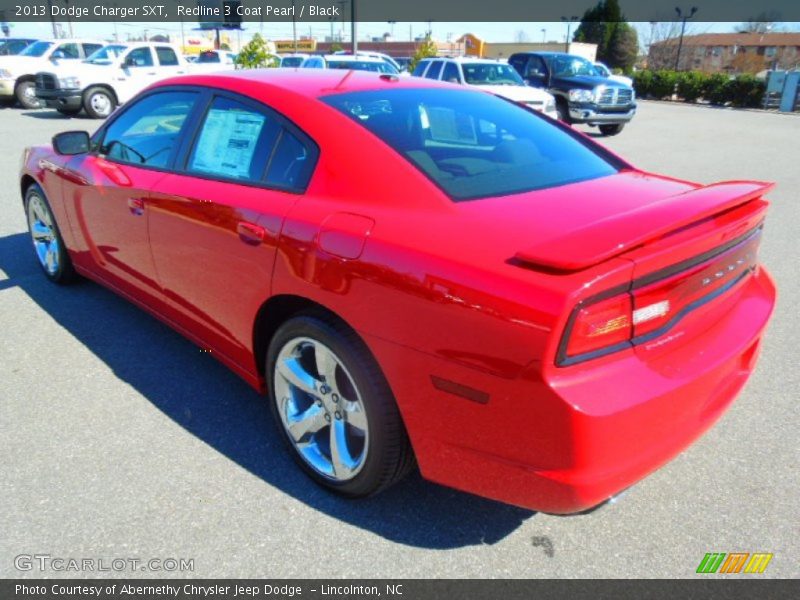 Redline 3 Coat Pearl / Black 2013 Dodge Charger SXT