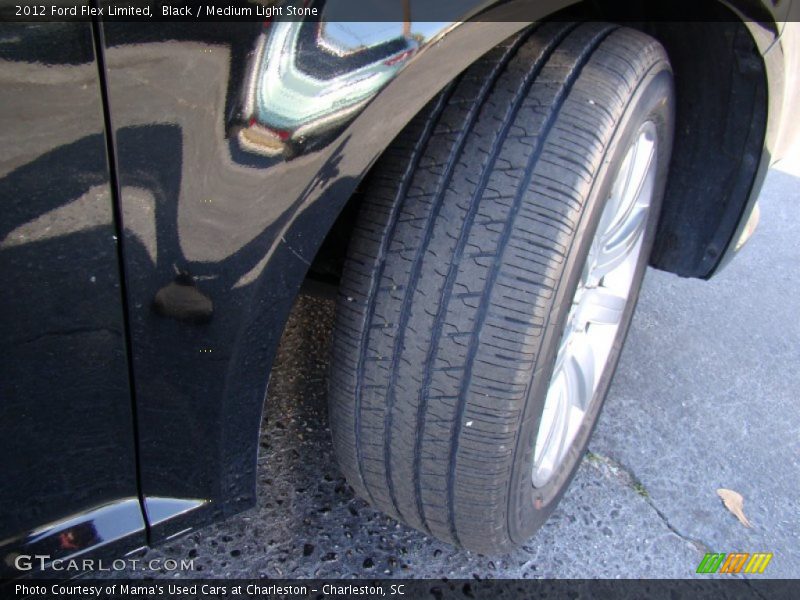 Black / Medium Light Stone 2012 Ford Flex Limited