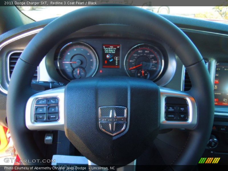 Redline 3 Coat Pearl / Black 2013 Dodge Charger SXT