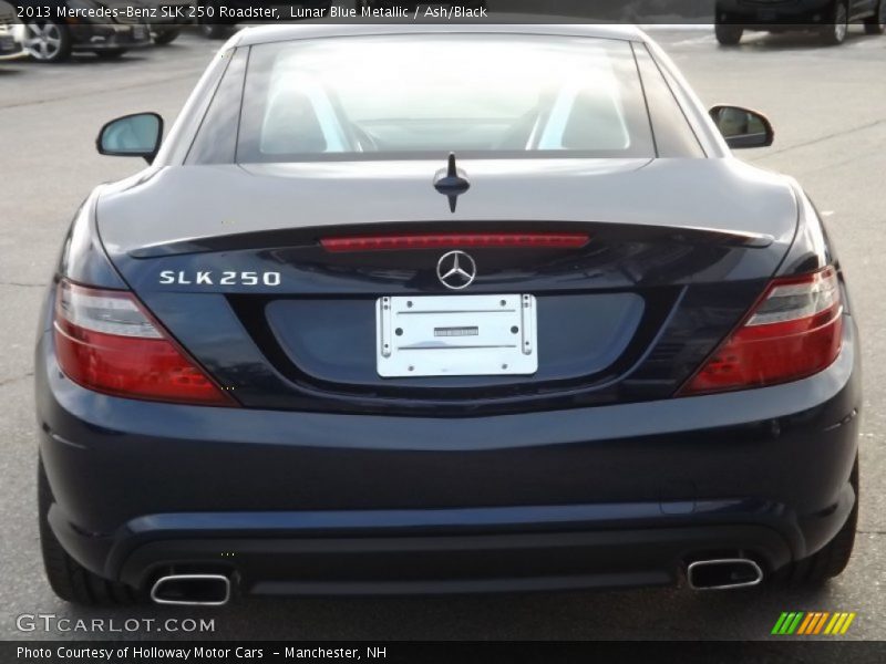  2013 SLK 250 Roadster Lunar Blue Metallic