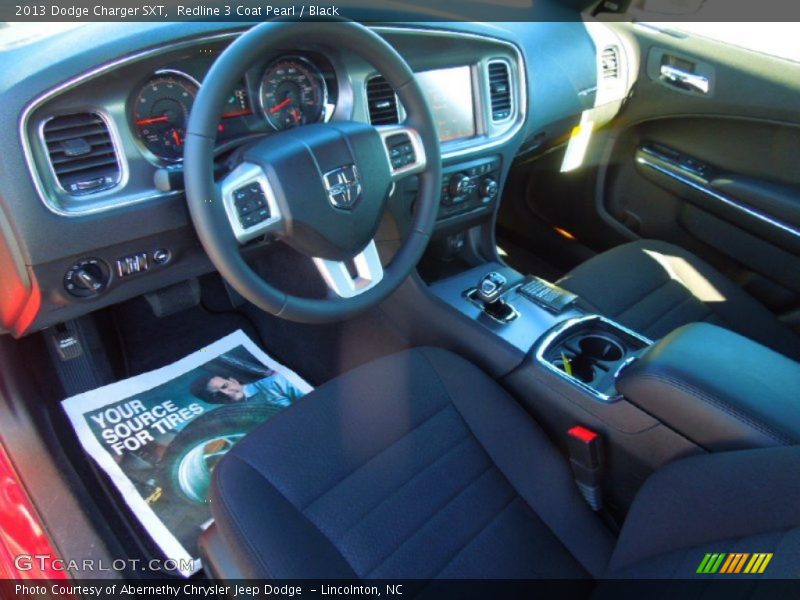 Redline 3 Coat Pearl / Black 2013 Dodge Charger SXT