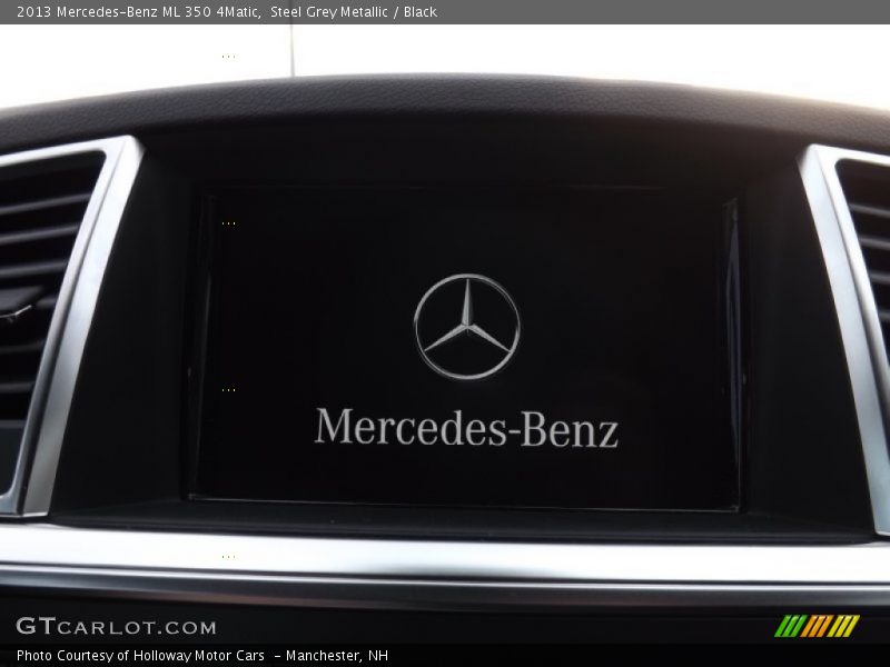 Steel Grey Metallic / Black 2013 Mercedes-Benz ML 350 4Matic
