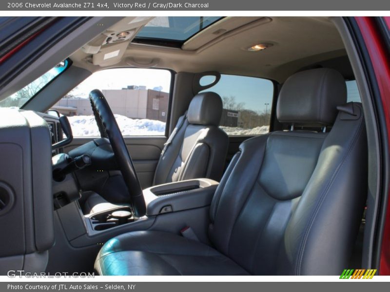 Victory Red / Gray/Dark Charcoal 2006 Chevrolet Avalanche Z71 4x4