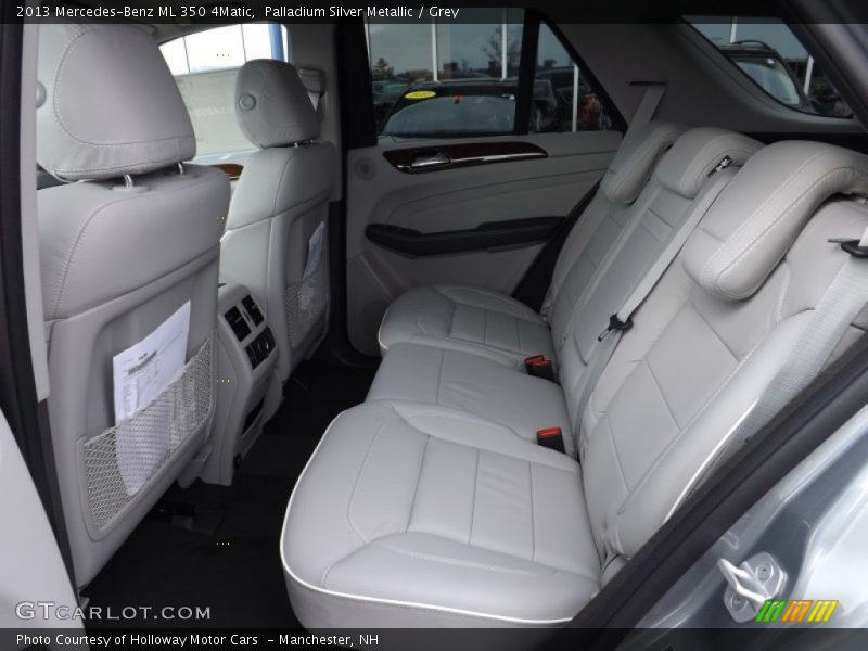 Palladium Silver Metallic / Grey 2013 Mercedes-Benz ML 350 4Matic