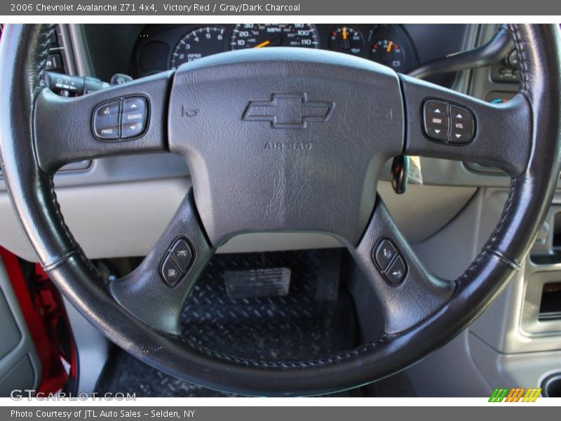 Victory Red / Gray/Dark Charcoal 2006 Chevrolet Avalanche Z71 4x4