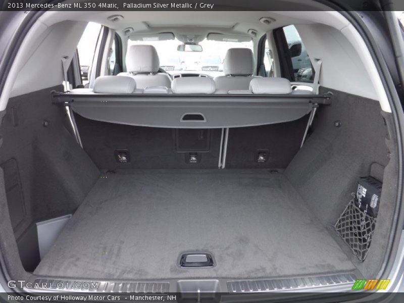 Palladium Silver Metallic / Grey 2013 Mercedes-Benz ML 350 4Matic
