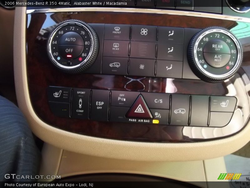 Controls of 2006 R 350 4Matic