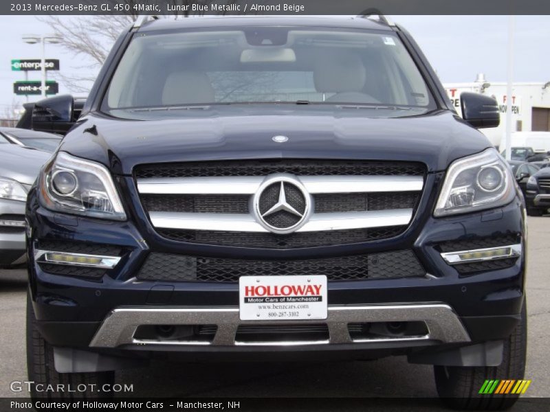 Lunar Blue Metallic / Almond Beige 2013 Mercedes-Benz GL 450 4Matic